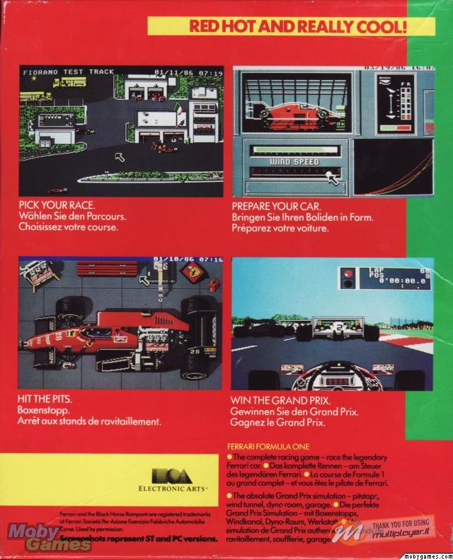 Ferrari Formula One: Grand Prix Racing Simulation