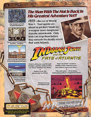 Indiana Jones And The Fate Of Atlantis