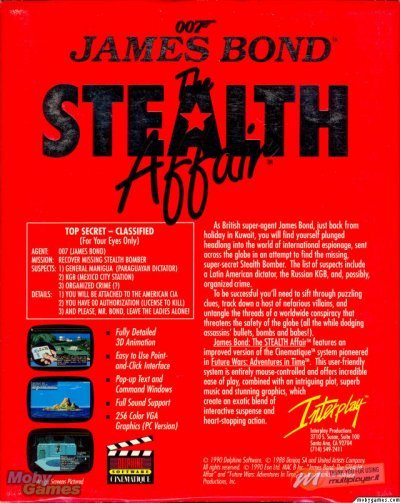 James Bond: The Stealth Affair