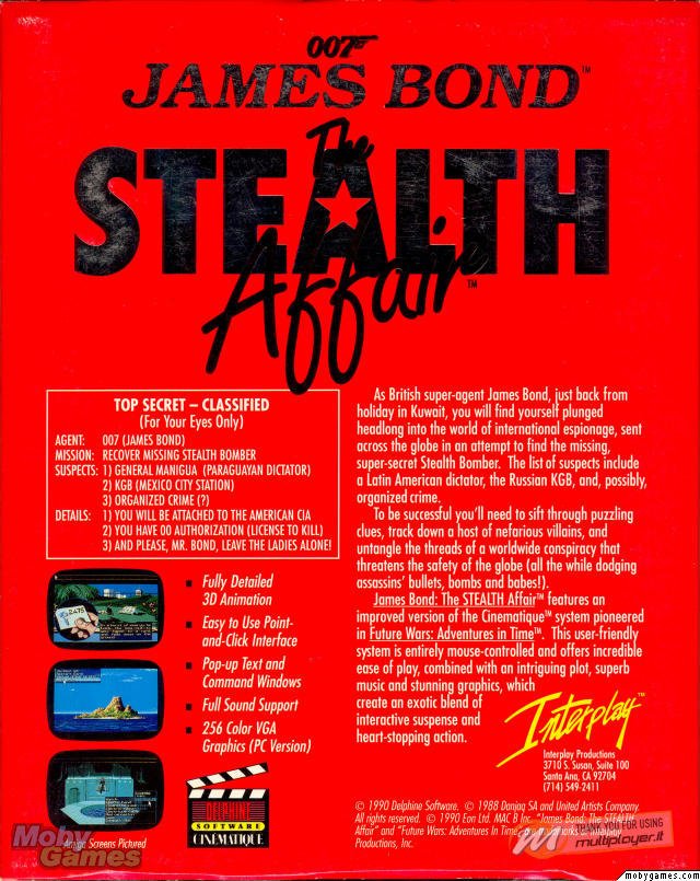 James Bond: The Stealth Affair