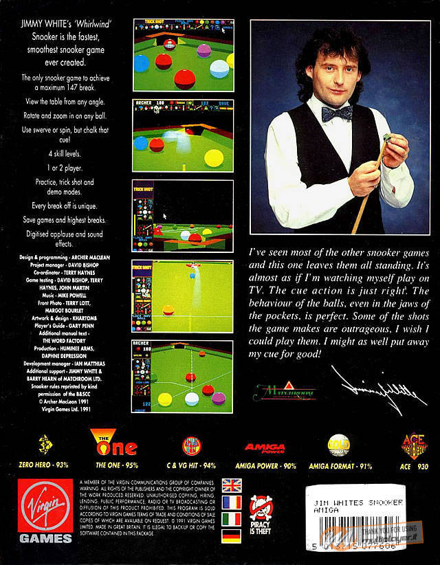 Jimmy White's Whirlwind Snooker