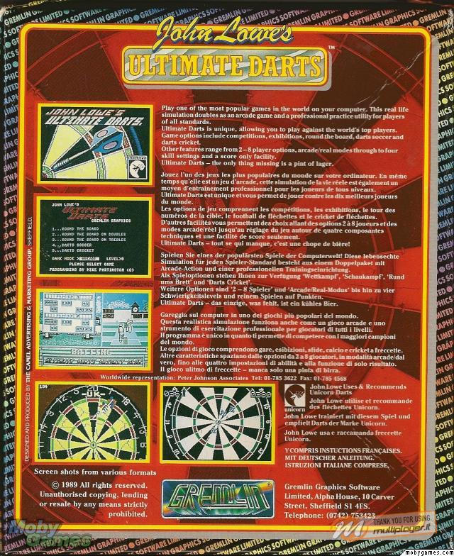 John Lowe's Ultimate Darts