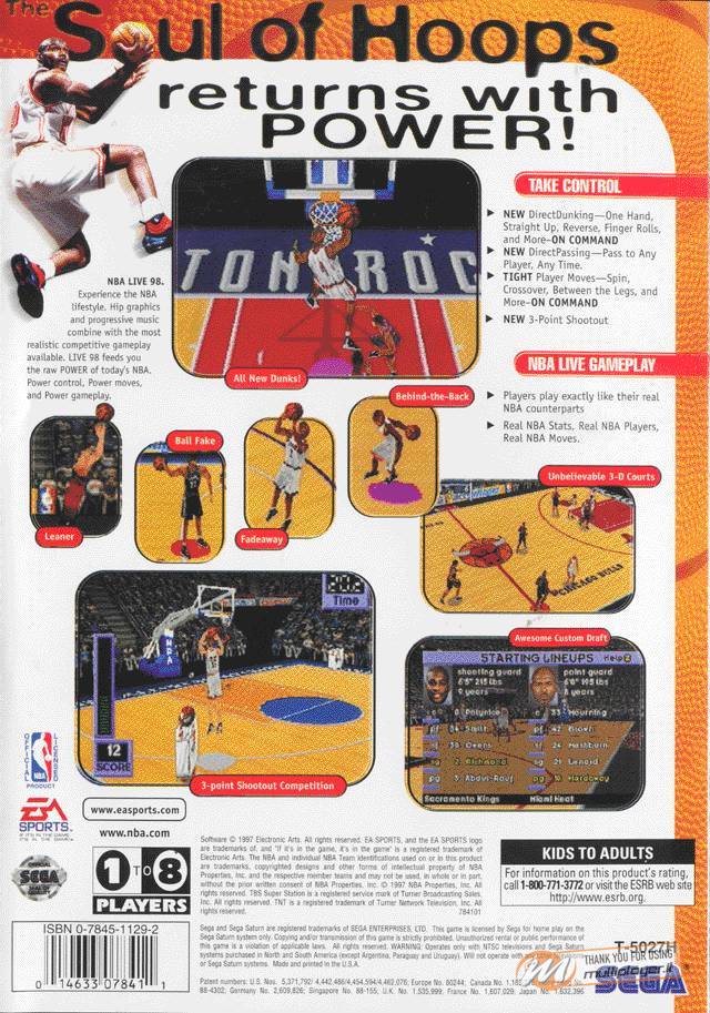 NBA Live 98