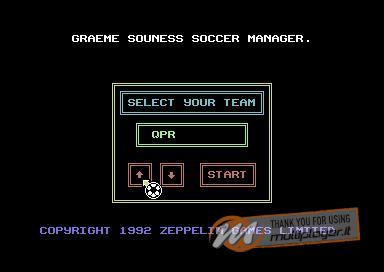 Graeme Souness Soccer Manager