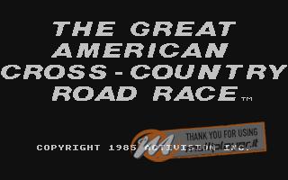 The Great American Cross-Country Road Race
