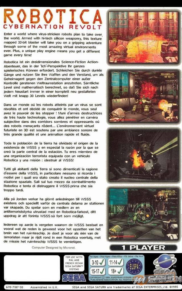 Robotica Cybernation Revolt