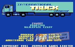 International Truck Racing
