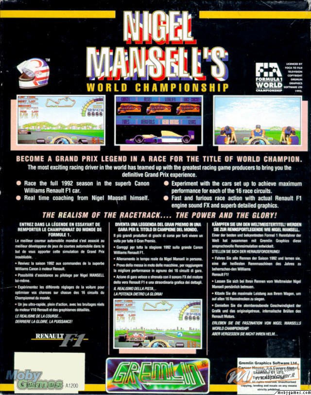 Nigel Mansell's World Championship