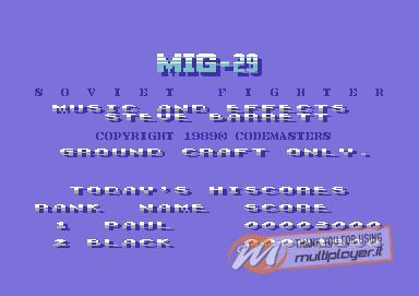 Mig-29 Soviet Fighter