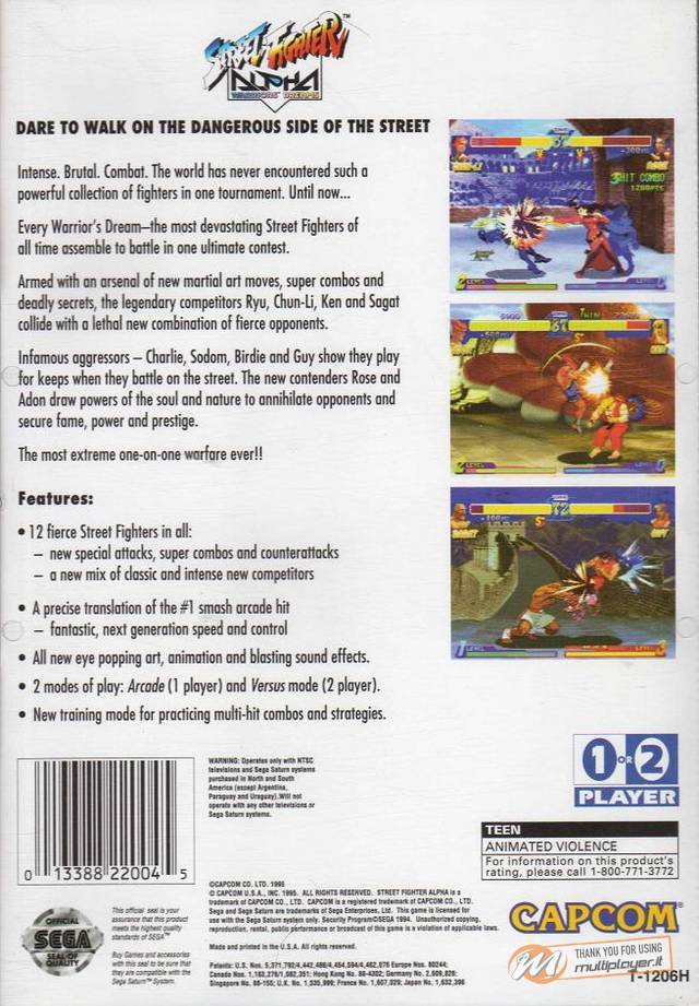 Street Fighter Alpha