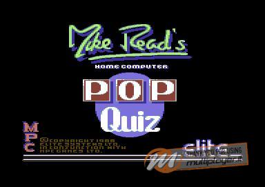 Mike Read's Computer Pop Quiz