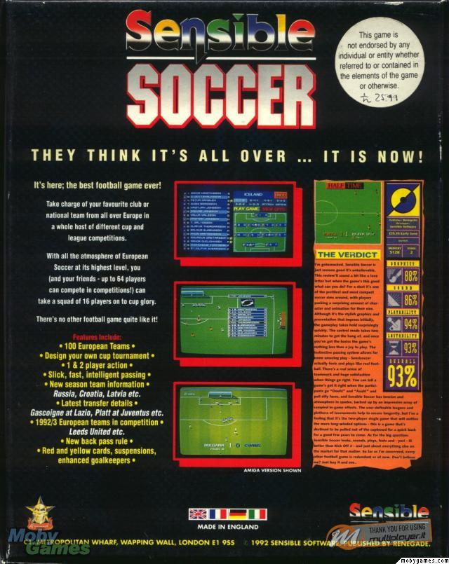 Sensible Soccer
