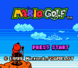 Mario Golf per Game Boy Color Mario Golf per Game Boy Color
