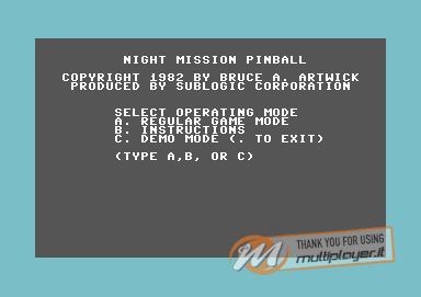 Night Mission Pinball