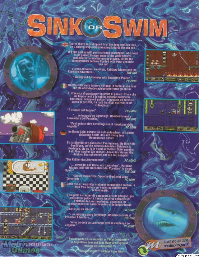 Sink or Swim