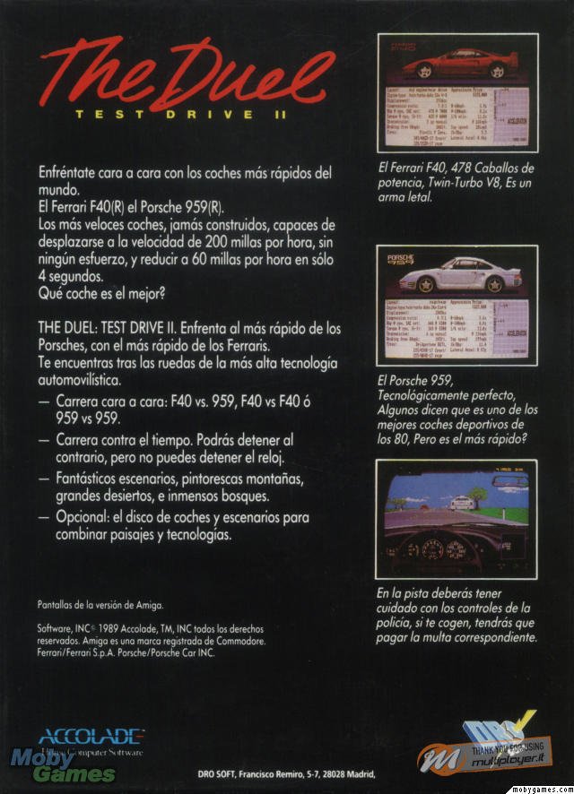 Test Drive II: The Duel