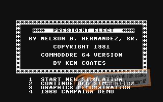 President Elect: 1984 Edition