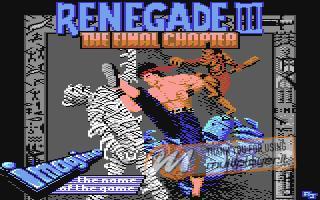 Renegade III: The Final Chapter