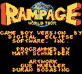 Rampage World Tour
