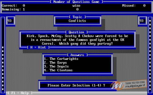 The Alcor Trivia Pro Classic Star Trek (Star-Log I)