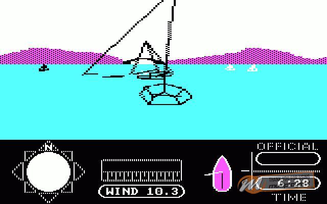 The American Challenge: A Sailing Simulation