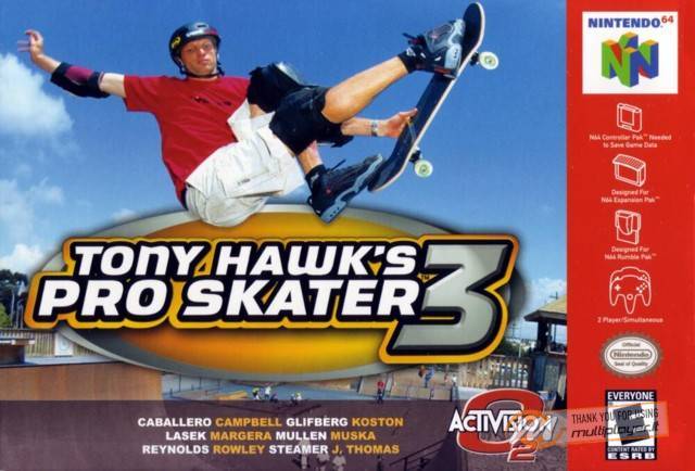 Tony Hawk's Pro Skater 3