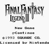 Final Fantasy Legend 3