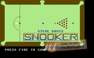 Steve Davis Snooker