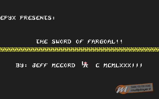 Sword of Fargoal
