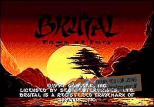 Brutal: Paws of Fury