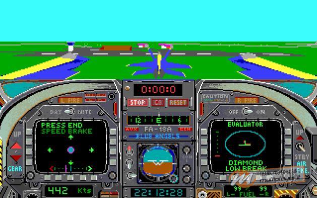 Blue Angels: Formation Flight Simulation