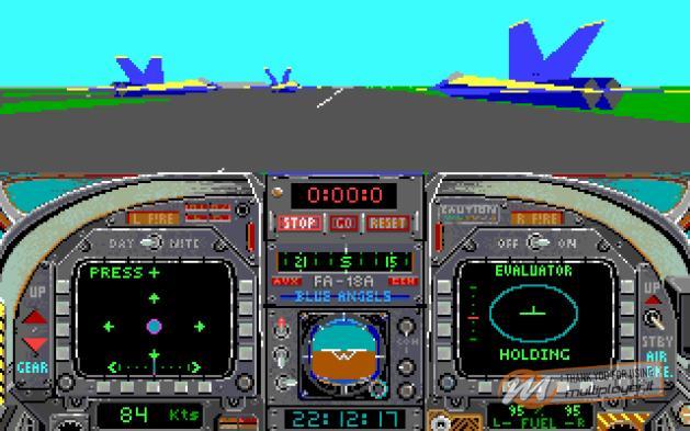 Blue Angels: Formation Flight Simulation