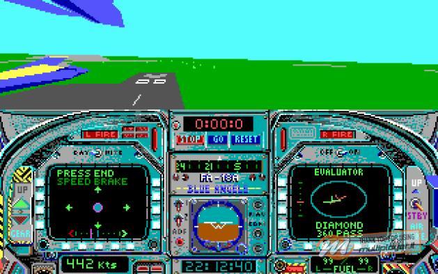 Blue Angels: Formation Flight Simulation