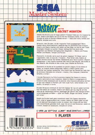 Asterix and the Secret Mission