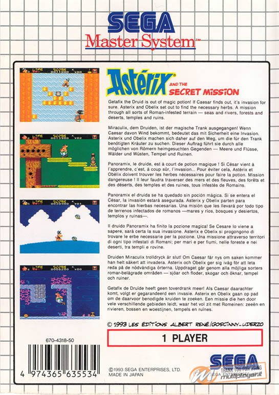 Asterix and the Secret Mission