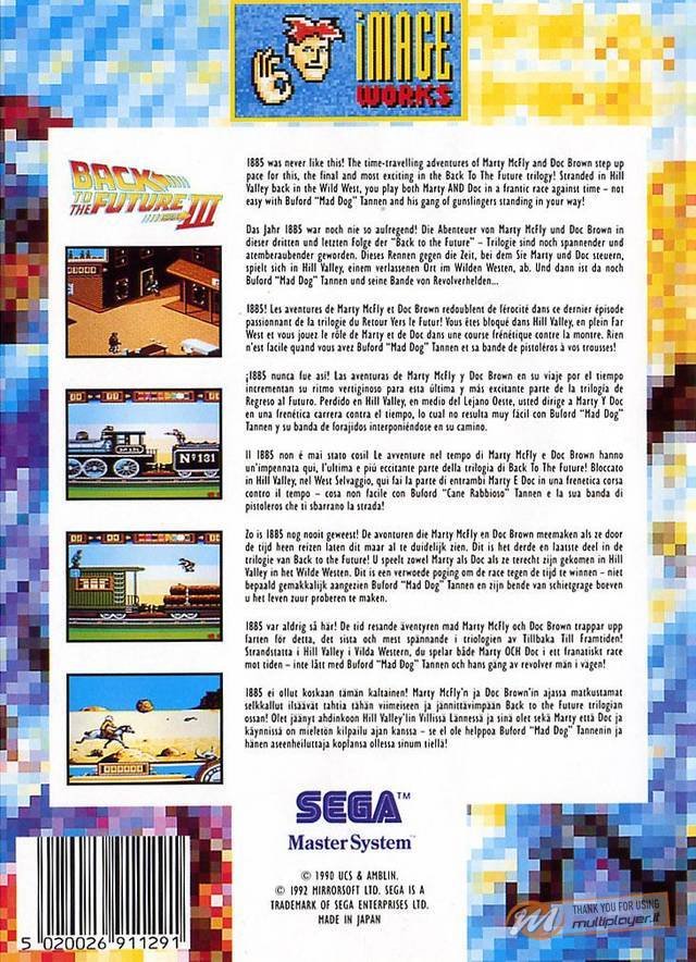 Back To The Future Part III