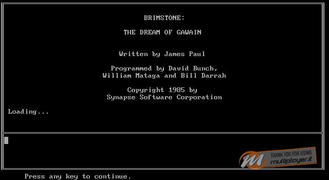 Brimstone: The Dream of Gawain
