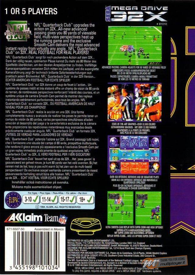 NFL Quarterback Club