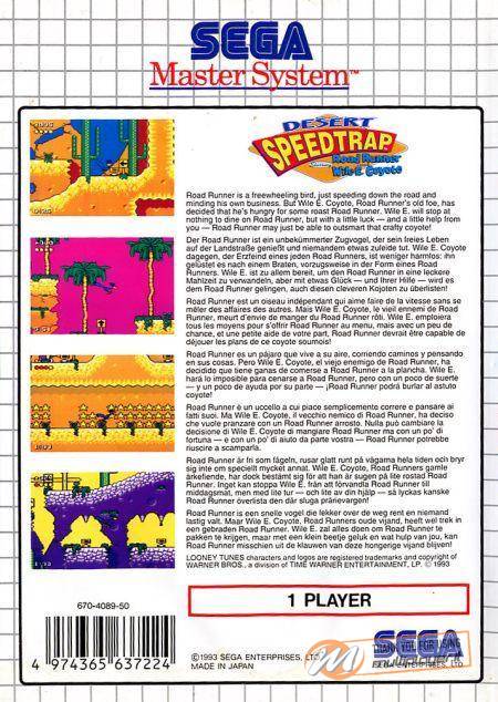 Desert Speedtrap starring Road Runner & Wile E. Coyote