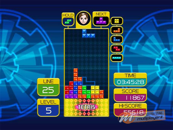 Wiiware用のTetrisはバランスボードを使用できますか？