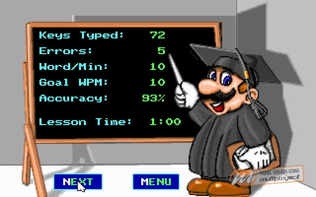 Mario Teaches Typing