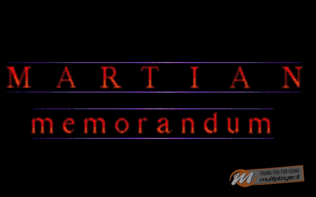 Martian Memorandum