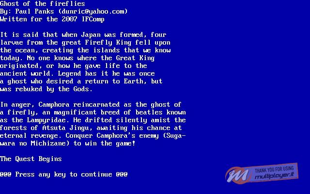 Ghost of the Fireflies