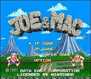 Joe & Mac: Caveman Ninja