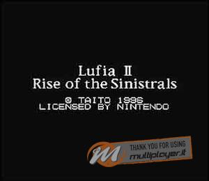 Lufia II: Rise of the Sinistrals