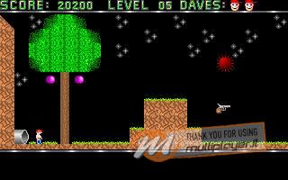 Dangerous Dave in the Deserted Pirate's Hideout