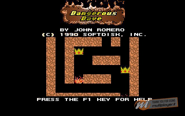 Dangerous Dave in the Deserted Pirate's Hideout