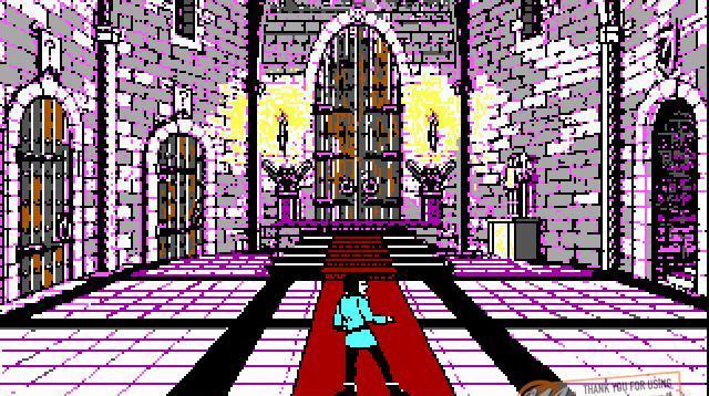 Il salone d'ingresso di Dark Castle