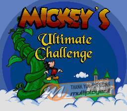 Mickey's Ultimate Challenge