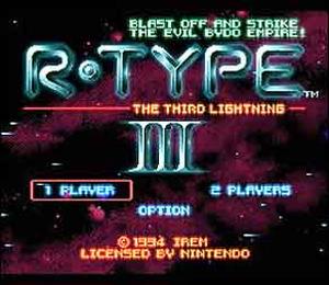 R-Type III: The Third Lightning